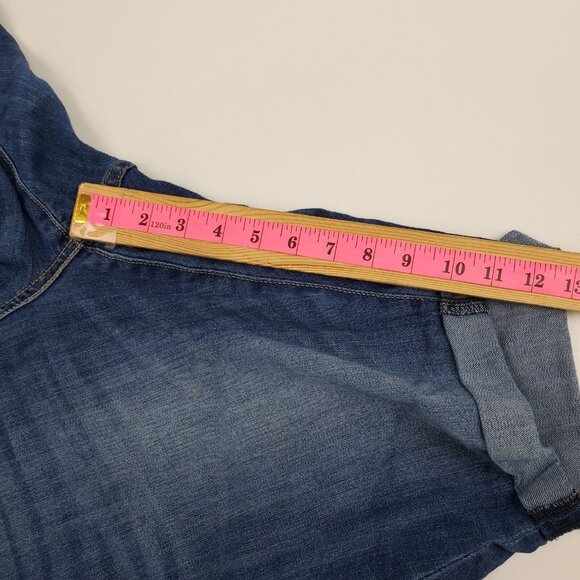 Levi’s Signature‎ Denim Jean Shorts Womens Size 22 Modern Skinny Rolled Hem - Picture 13 of 13